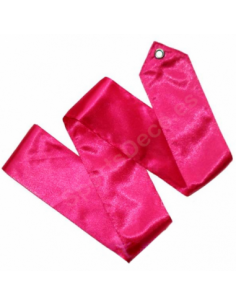 Cinta Gimnasia Rítmica Iniciacion monocolor Fucsia