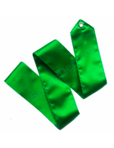 Cinta Gimnasia Rítmica Iniciacion monocolor Verde