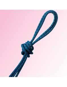 Azul con láminas de plata