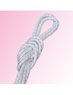 Blanca con láminas de oro y plata