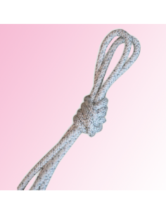 Blanca con láminas de plata