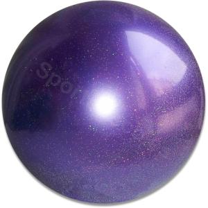 Pelota Iniciación Purpurina Violeta