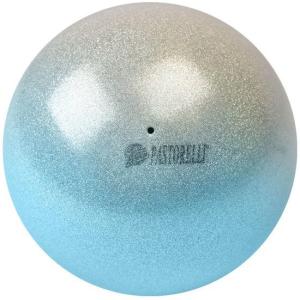 Pelota Pastorelli Glitter Esfumata Plata-Celeste