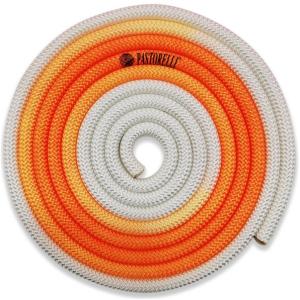 Cuerda Multicolor Naranja - Blanco