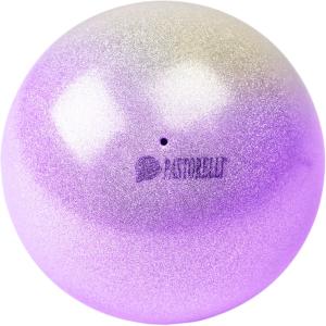 Pelota Pastorelli Glitter Esfumata Plata-Lila