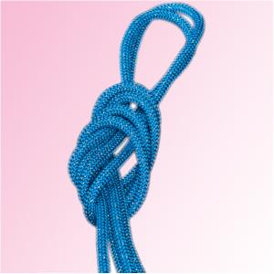 Azul con láminas de oro