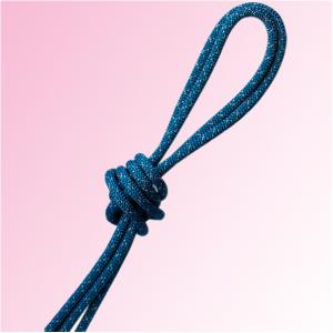 Azul con láminas de plata