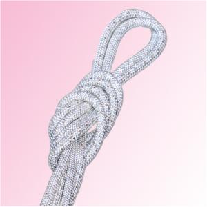 Blanca con láminas de oro y plata