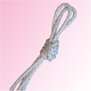 Blanca con láminas de plata