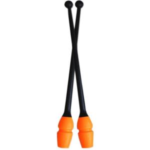 MAZAS MASHA ENGARZABLES BICOLOR Pastorelli 45,20cm (Negro-Naranja)