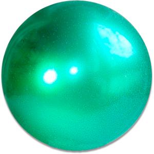 Pelota Iniciación Purpurina Verde