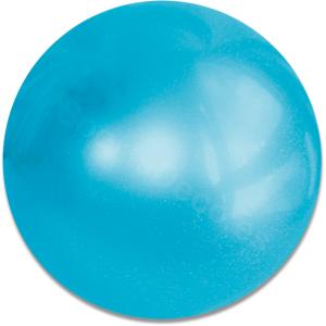 Pelota Iniciación Purpurina Turquesa