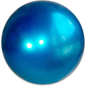 Pelota Iniciación Purpurina Azul