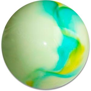 Pelota Marmolada Multicolor Blanco-Azul-Amarillo