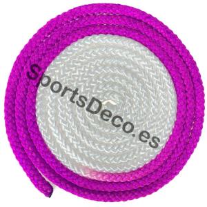 Cuerda Blanco-Fucsia