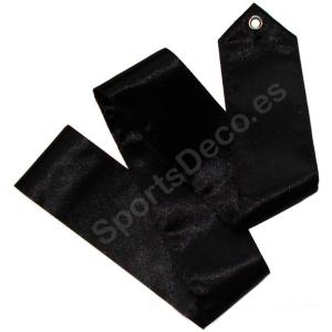 Cinta Gimnasia Rítmica Iniciacion monocolor Negra