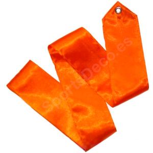 Cinta Gimnasia Rítmica Iniciacion monocolor Naranja