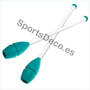 Mazas Iniciación Aguamarina/Blanco