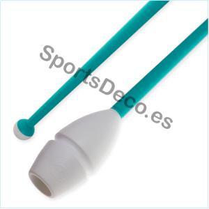 Mazas Iniciación 41cm Blanca/Aguamarina