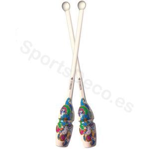 Mazas Aerografo Azul-Fucsia-Verde