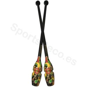 Mazas Aerografo Roja-Amarillo-Verde