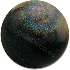 Pelota Iniciación Purpurina Negra