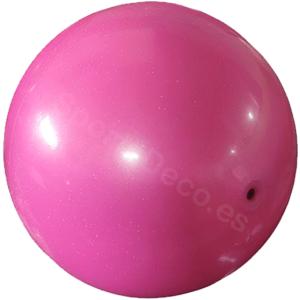 Pelota Iniciación Purpurina Rosa Fucsia