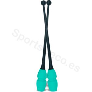 Mazas Masha Engarzables Bicolor Pastorelli 40,50CM (Negro-Tiffany)