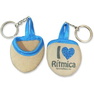 Llavero Puntera Rítmica 007 Turquesa/Turquesa