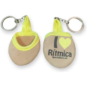 Llavero Puntera Rítmica 018 Amarillo/Amarillo