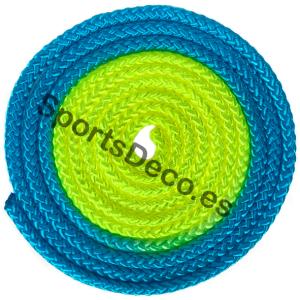 Cuerda Iniciación Multicolor Amarillo-Turquesa