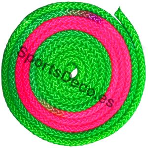 Cuerda Iniciación Multicolor Verde-Rosa