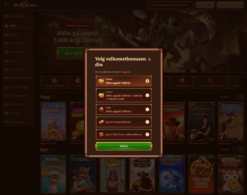 Experience the Thrill of Wildrobin Casino with Exclusive Global Bonuses