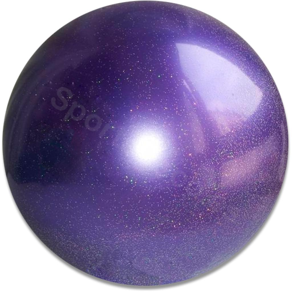 Pelota Iniciación Purpurina Violeta