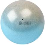 Pelota Pastorelli Glitter Esfumata Plata-Celeste