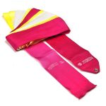 Cinta Multicolor Competición Pastorelli Magenta-Amarillo-Blanco