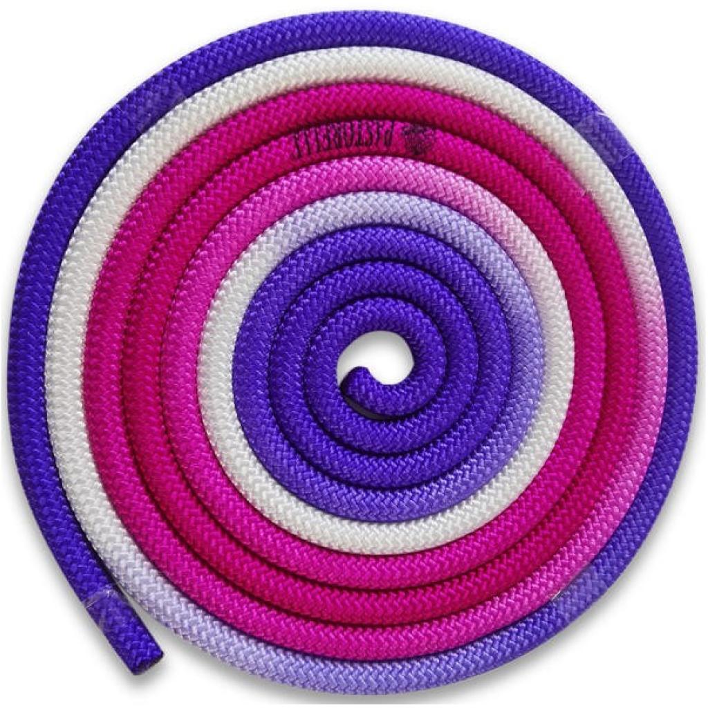 Cuerda Multicolor Blanco - Fucsia - Lila