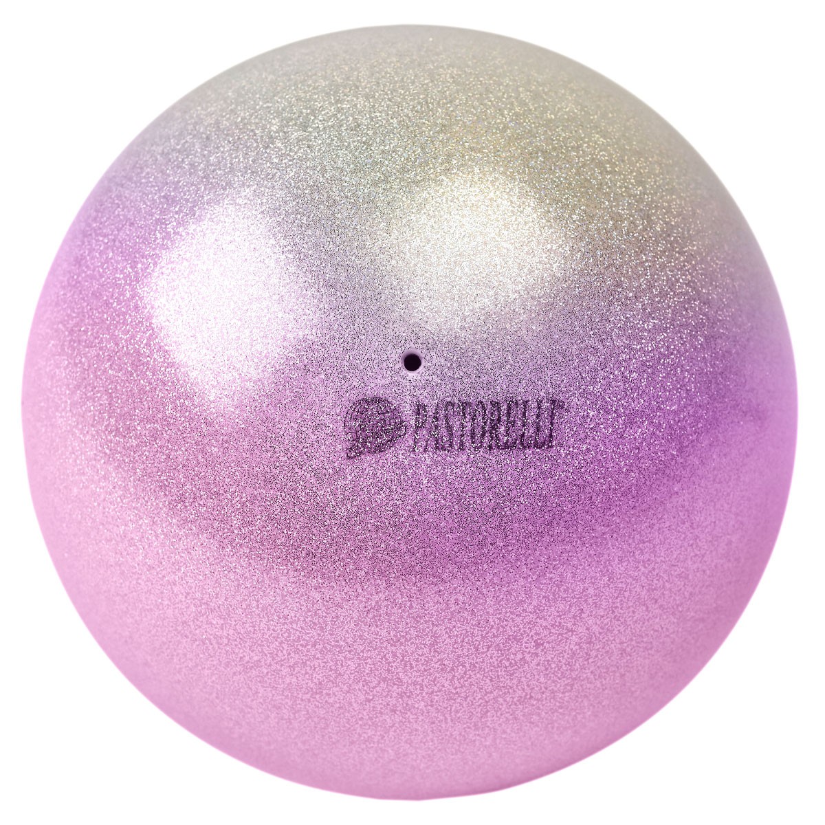 Pelota Pastorelli Glitter Esfumata Plata-Rosa Pelota Pastorelli Glitter Esfumata Plata-Rosa