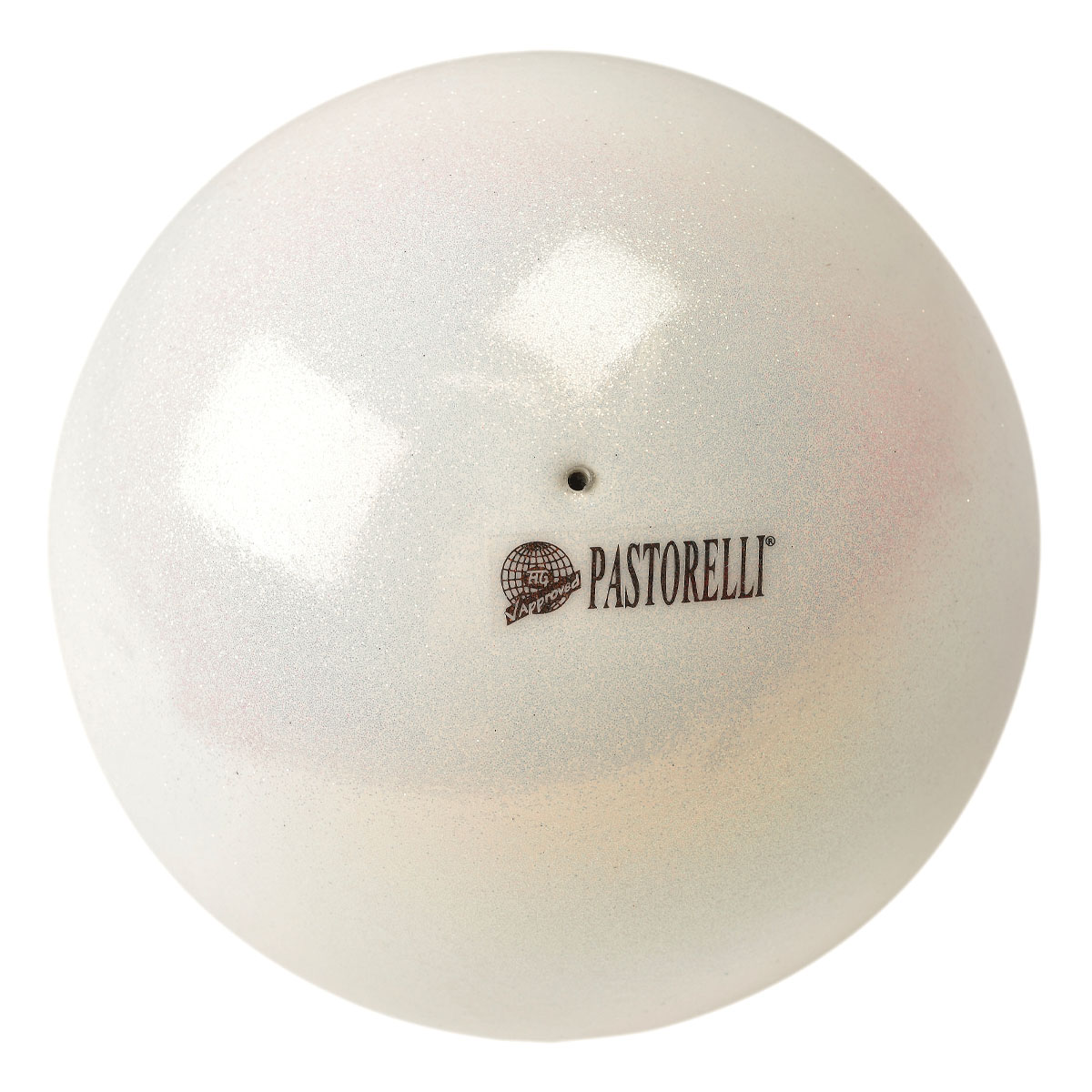 Blanco 00027 Pelota Pastorelli Glitter HV Blanca - Imagen 1