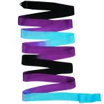 Cinta Multicolor Competición Pastorelli Negro-Violeta-Celeste - Imagen 3