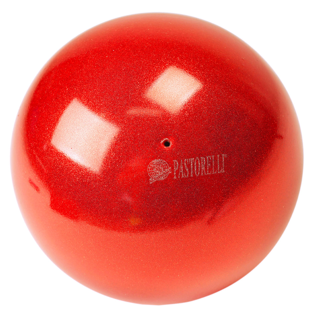 Rojo 02069 Pelota Pastorelli Glitter HV Rojo - Imagen 1