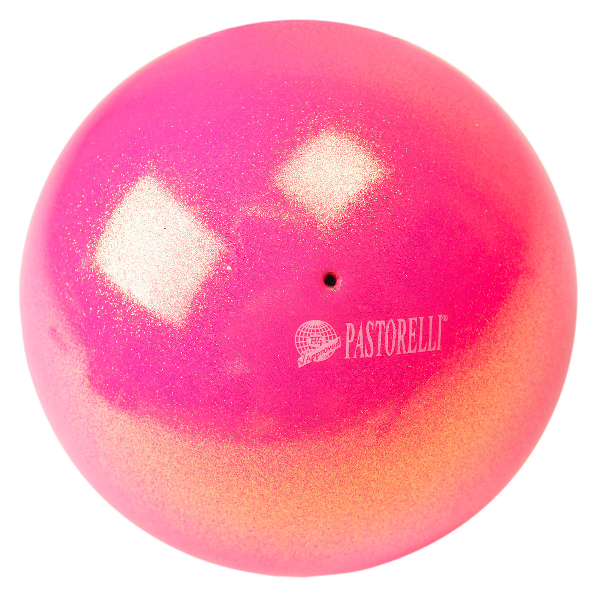 Rosa Fluor 00040 Pelota Pastorelli Glitter HV Rosa Fluor - Imagen 1