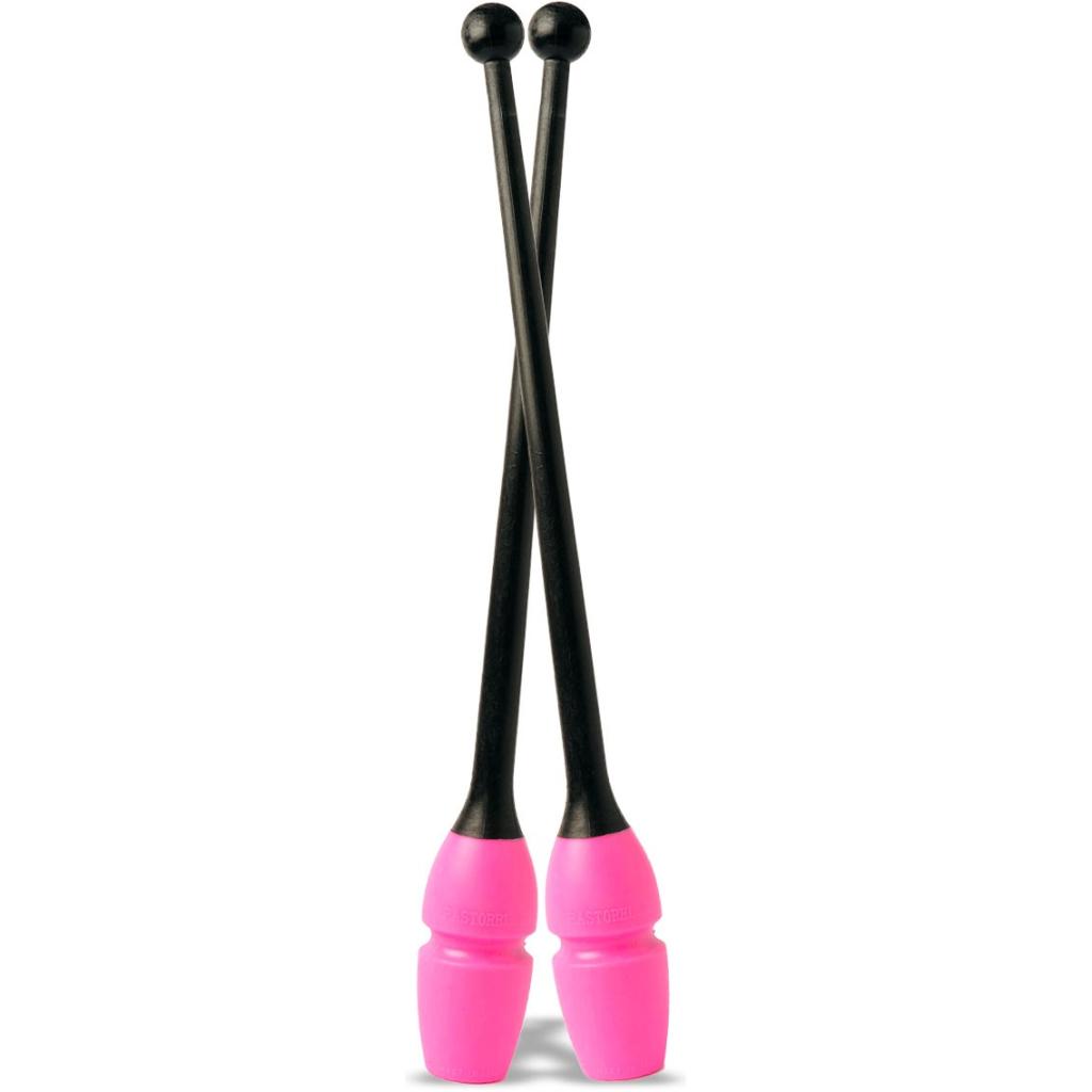 Mazas Masha Bicolor Pastorelli 36cm (Negro - Rosa Fluo)