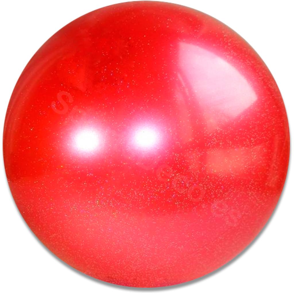 Pelota Iniciación Purpurina Roja