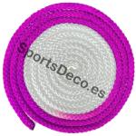 Cuerda Blanco-Fucsia