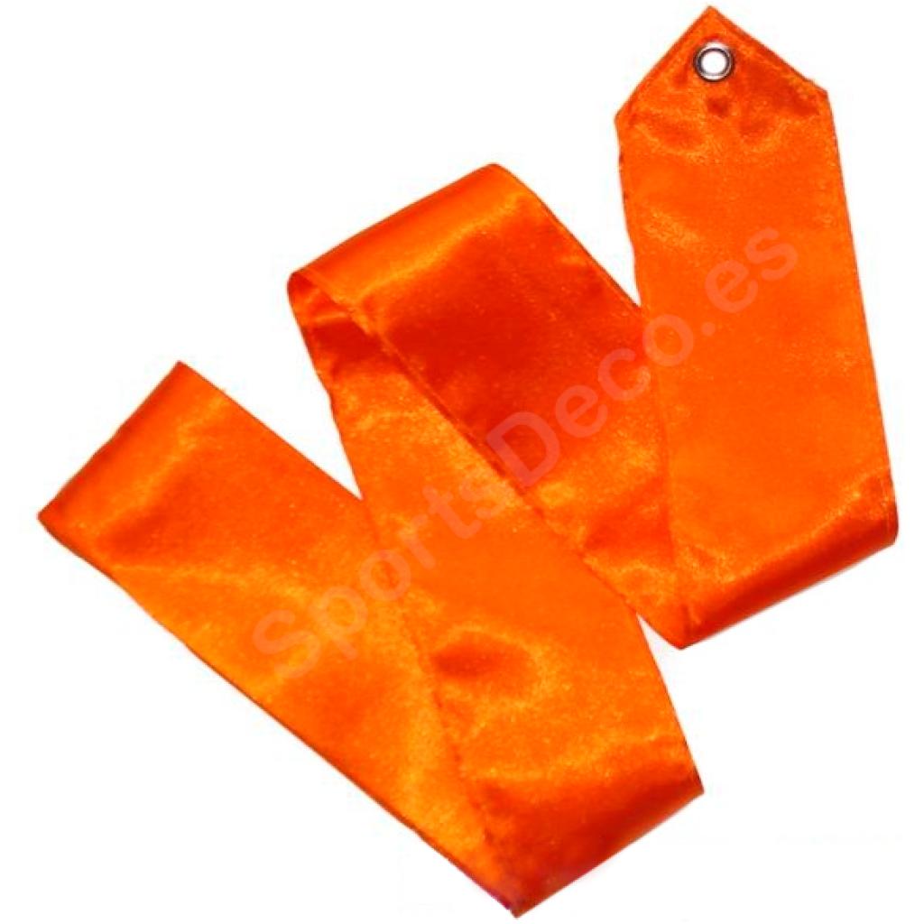 Cinta Gimnasia Rítmica Iniciacion monocolor Naranja