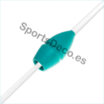 Mazas Iniciación Aguamarina/Blanco