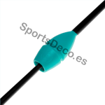 Mazas Iniciación Aguamarina/Negro