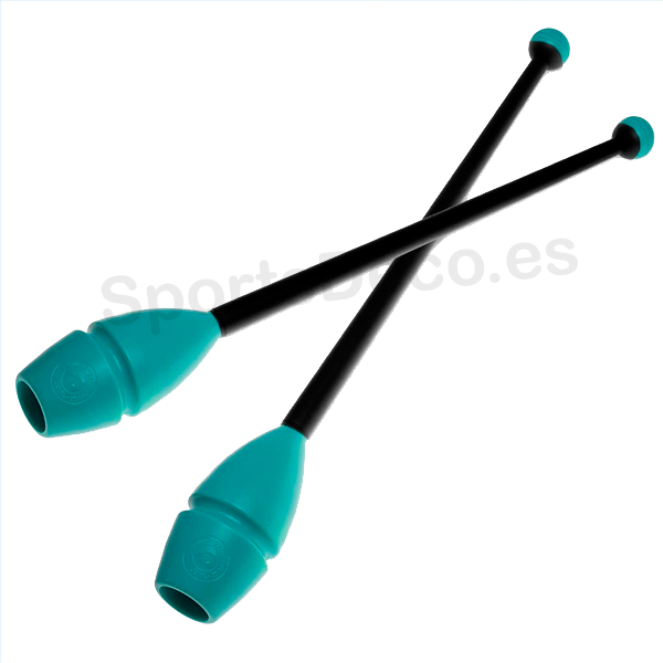 Mazas Iniciación 41cm Aguamarina/Negro Mazas Iniciación 41cm Aguamarina/Negro