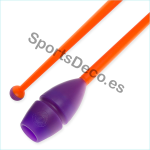 Mazas Iniciación 41cm Violeta/Naranja